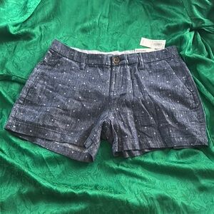 Old Navy Blue Polka Dot Women's Shorts
